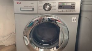 Полоскание и отжим постельного белья LG