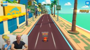 ПОГОНЯ ГЕРОЕВ ГОВОРЯЩИЙ ТОМ игра ПОБЕДИЛИ БОССА ЕНОТА И ПОЛУЧИЛИ ПРИЗЫ ДАНИЛА МАСТЕР СЧАСТЛИВ