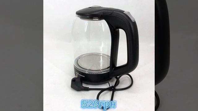 Чайник електричний SeaBreeze SB-014 1.8 л 1800 Вт, прозорий чайни?