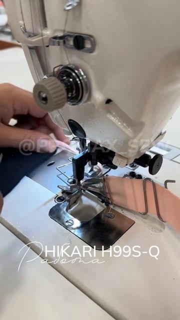 Прямострочная машина с обрезкой края от HIKARI #швейноеп?