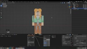 Как сделать лицо персонажу Blender| Minecraft blender rig PT.2