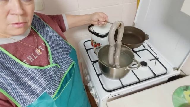 Домашняя колбаса с ливером // ВКУСНЯТИНА 😋// смотреть онлайн