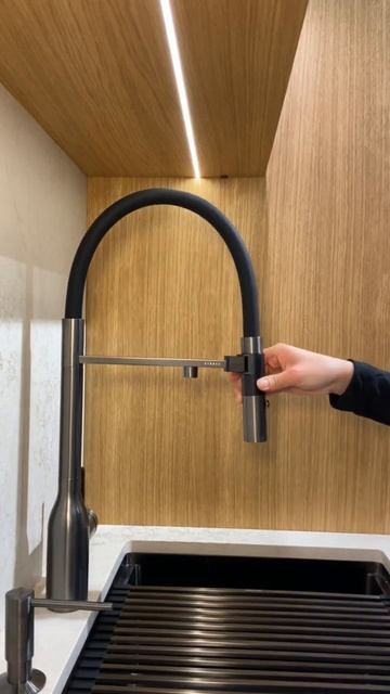 Смеситель MAGNETO ONE и комплект в цвете вороненая сталь (GM) смотреть онлайн