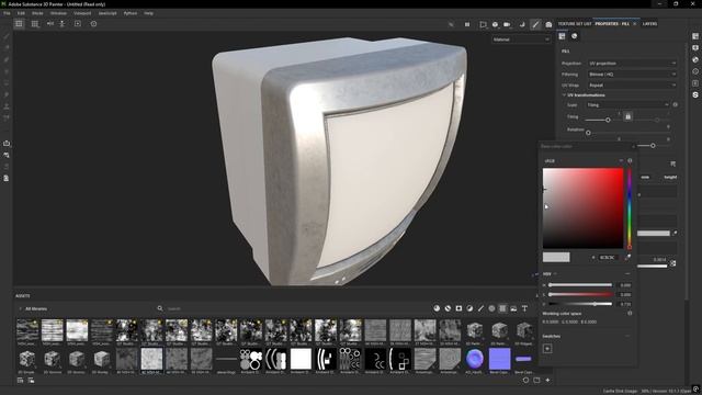 Создание телевизора в Blender: 3D моделирование. смотреть онлайн