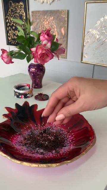 Гранат декор #handmade @youtudeLiliart смотреть онлайн