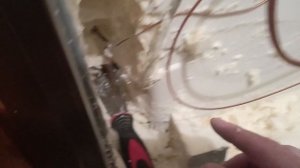 Капиллярная трубка холодильника в обратку Liebherr CPes 40030.