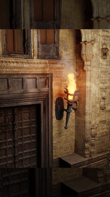 Симуляция огня в Blender смотреть онлайн