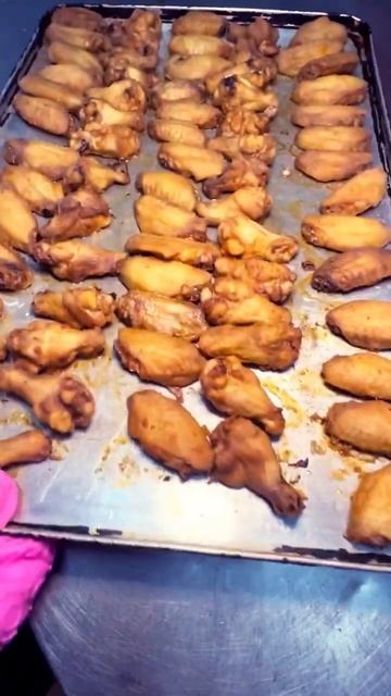 Маринованные крылышки в духовке. Приятного аппетита. # смотреть онлайн