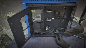 Корпус Montech KING 95  синий, обзор, минусы и плюсы