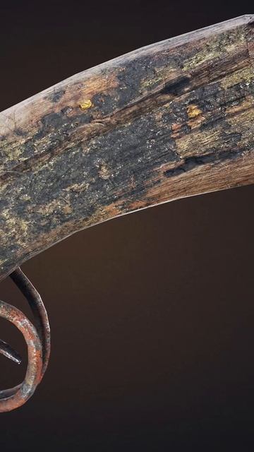 Модель очень старого оружия #3d #3д #blender #modeling #блендер смотреть онлайн