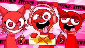 СПРУНКИ Sprunki: КЕТЧУПНАЯ ВЕЧЕРИНКА!