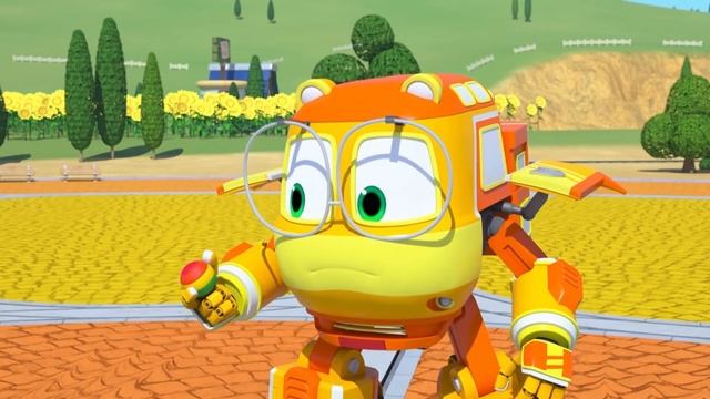 Роботы-поезда — Robot Trains Сезон 2 Серия 27 Застенчивый музыкант смотреть онлайн