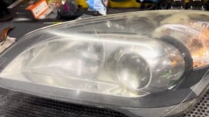 Восстановление стёкол фар Kia Ceed и защита плёнкой. Свет