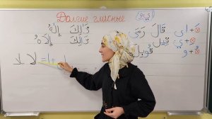 Долгие гласные буквы в Арабском алфавите