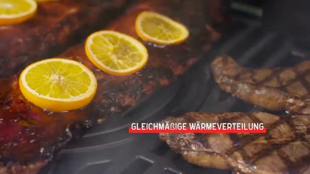 Nexgrill 4B DEluxe Gasgrill - 4 Brenner Gas Grill mit Keramik-Heckbrenner und Seitenbrenner смотреть онлайн