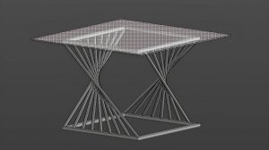 Как создать стол в стиле ЛОФТ в 3д в КОМПАС 3D Профиль по точкам Урок