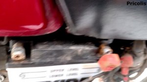 Как снять аккумулятор на мотоцикле MOTOLAND FORESTER KT200-B