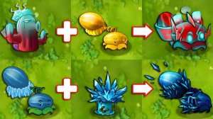 PVZ Fusion 2.5 Испытание: Новые Растения – Растения Fusion против 300 Обсидиановых Гаргантюаров