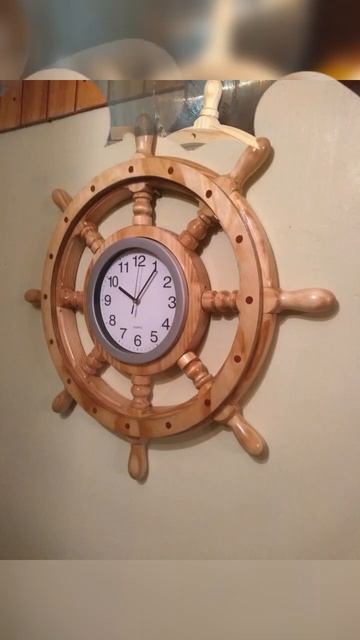 Часы - штурвал 🕰️ смотреть онлайн