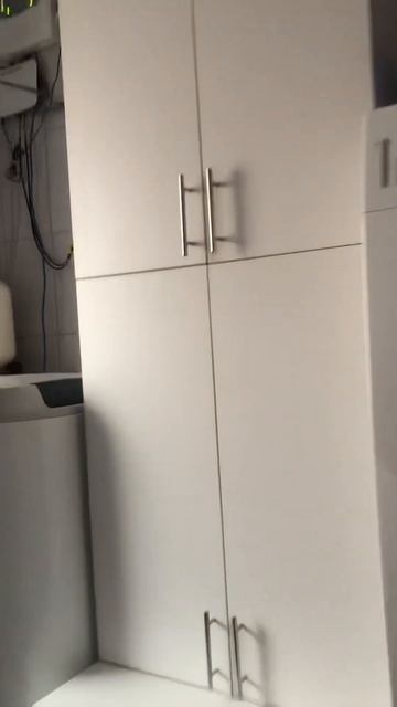 Шкафчик для бытовой химии в бойлерную/прачечную смотреть онлайн