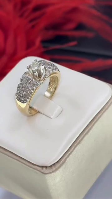 🔥585 проба, вес 5.6гр💎Бриллианты 💎 Цена 88.000 RU Для зака? смотреть онлайн