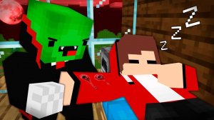 Как Майки стал ВАМПИРОМ и УКУСИЛ Джей Джей— Мультик с Персонажами Майнкрафт