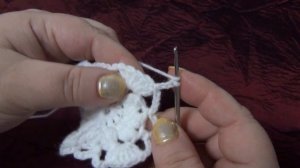 Квадратный мотив для сарафана крючком.(для начинающих).