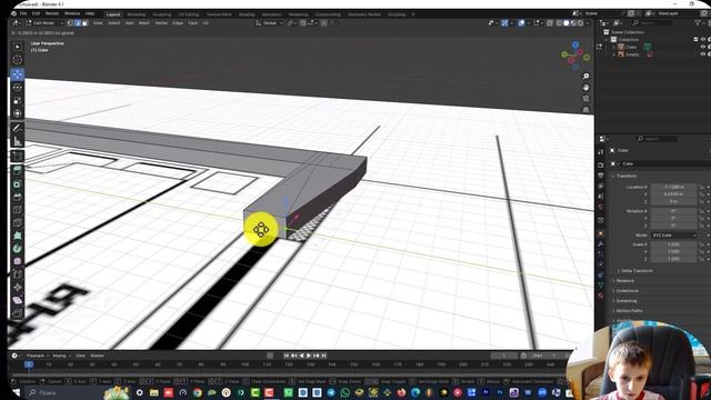 Проект дома в Blender ЧАСТЬ 1 смотреть онлайн