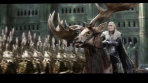 Битва между эльфами и гномами возле Одинокой Горы  Вырезанная сцена  Хоббит  Бит