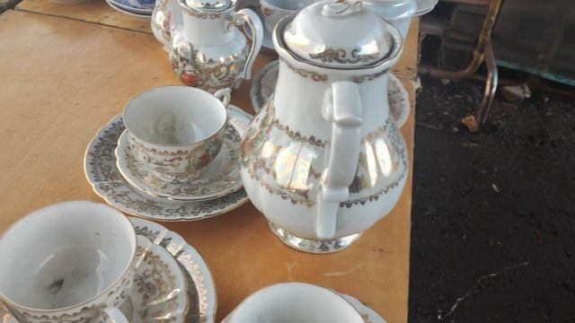 ⚜️Блошиный рынок "Левша" обзор⚜️#чайные#кофейные#се? смотреть онлайн