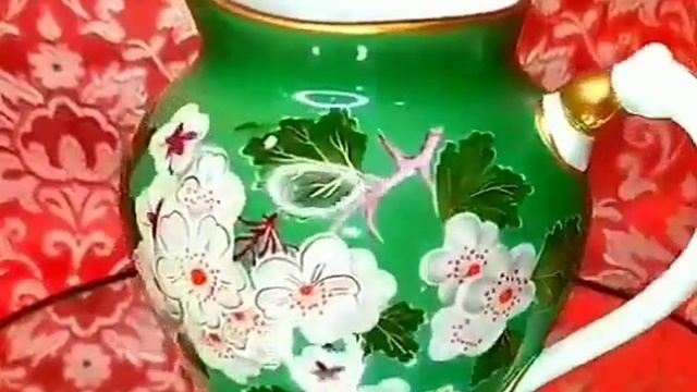 Молочник сливочник из чайного сервиза Боярышник Песо? смотреть онлайн