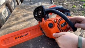 Опыт использования одноручной бензопилы Patriot PT2512