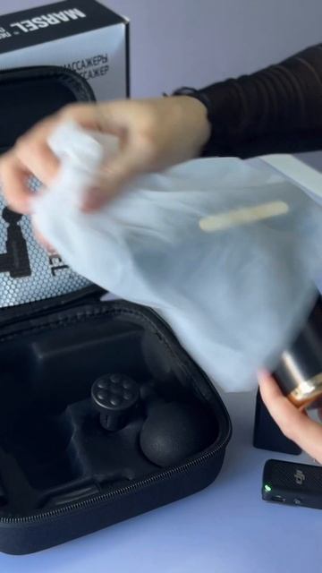 Массажер MARSEL TYPE-C ручной перкуссионный смотреть онлайн