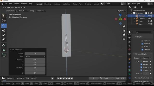 Как привязать Кости к 3D модели в Blender 3D смотреть онлайн