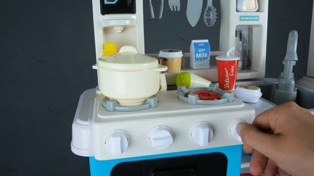 Дитяча кухня з помповою подачею води (922-176) висота 79см, смотреть онлайн