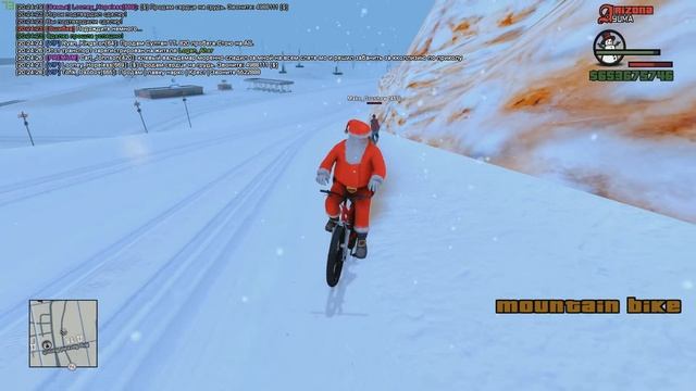 ДЕД МОРОЗ В GTA SAMP НА ARIZONA RP смотреть онлайн
