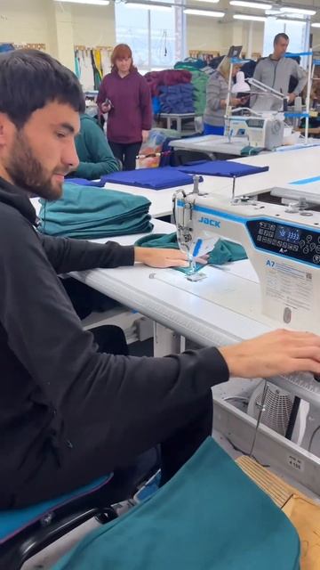 Промышленная швейная машина Jack JK-A7-D-7 #sewing #machine смотреть онлайн