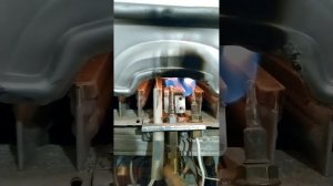 колонка Beretta idrabagno 11 выключается, тухнет во время работ