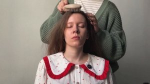 🌙 Мягкий ASMR-массаж головы и мурашки для твоего полног