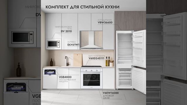Посудомоечная машина DELVENTO VGB4600 - краткий обзор смотреть онлайн