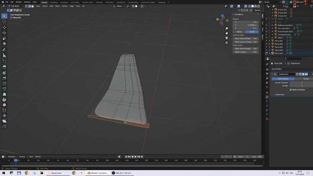 Ме 262 Боковые крылья #blender #me262 смотреть онлайн