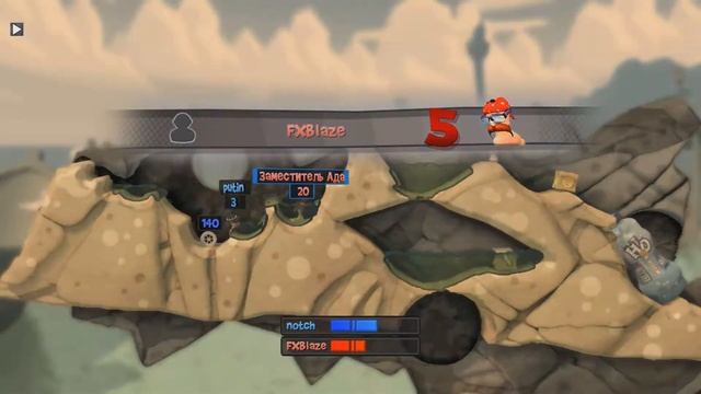 Worms Revolution- Мастерство Гранатных Воиск