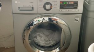 Стирка белого белья на LG: Быстро 30 40 1200об/мин