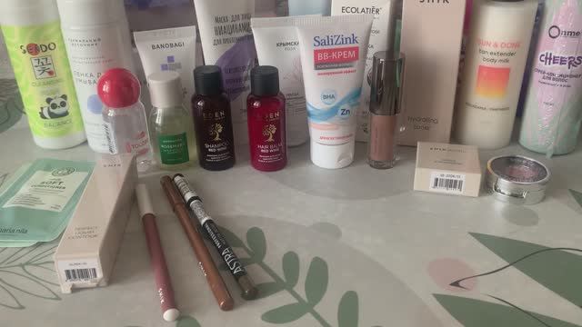 Обзор выигранного бьюти-бокса))) смотреть онлайн