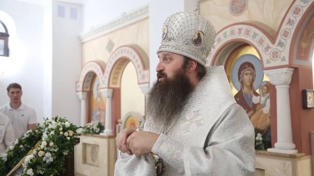 Проповедь архиепископа Антония в новоосвященном храме святого Паисия Святогорца г. Гродно