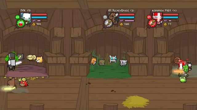 Весёлые прохождения Castle Crashers #4