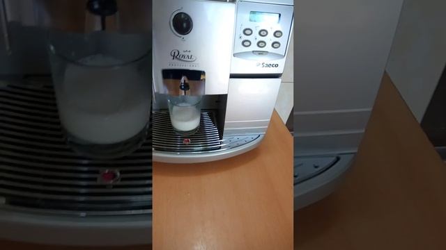 Работа моей кофемашины Saeco Royal Professional смотреть онлайн