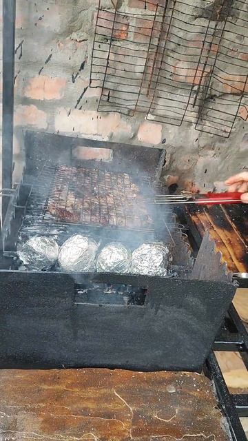 Новий гриль-барбекю 🥩🔥🍅 Like Julia #shorts смотреть онлайн