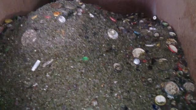 Вихревой сепаратор, вид снизу. смотреть онлайн