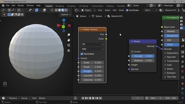25. Blender. Bump Node | Бамп (Материалы) смотреть онлайн